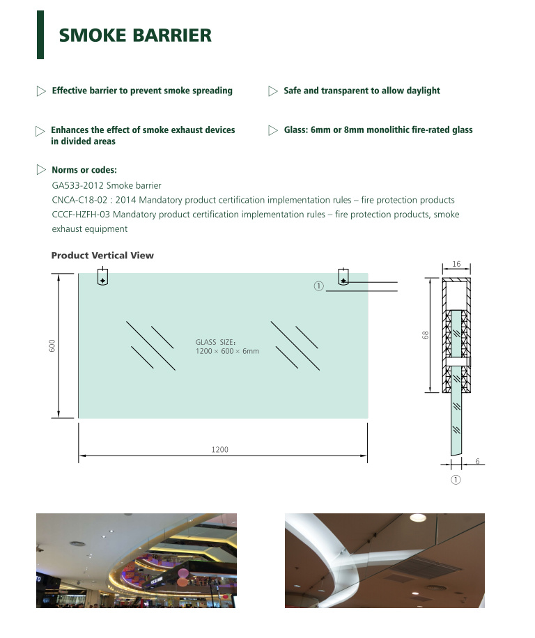 Fire safety glass Vidro de segurança contra incêndio